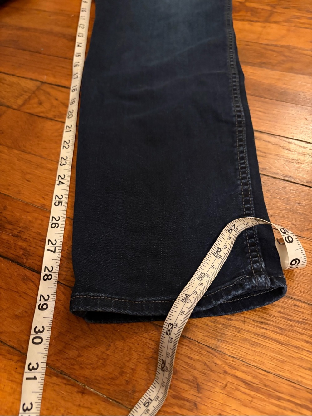 Kut from the Kloth Dark Blue Diana Fab Ab Skinny Jeans high rise nice! Size 16 - Picture 13 of 14